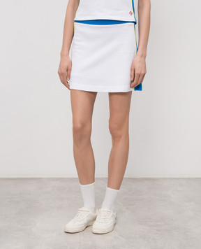 Casablanca Біла спідниця з нашивкою WSS26SK21801