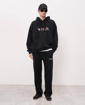 Off-White Черные худи с принтом Dream Arrow 44MBB085Z26F003