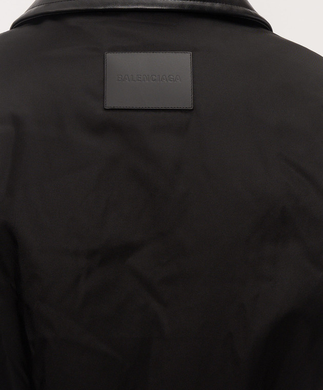 Balenciaga Чорна куртка A009J9TUO21 зображення 5