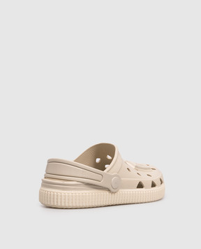 Dolce&Gabbana Дитячі бежеві сабо DN0213AT079