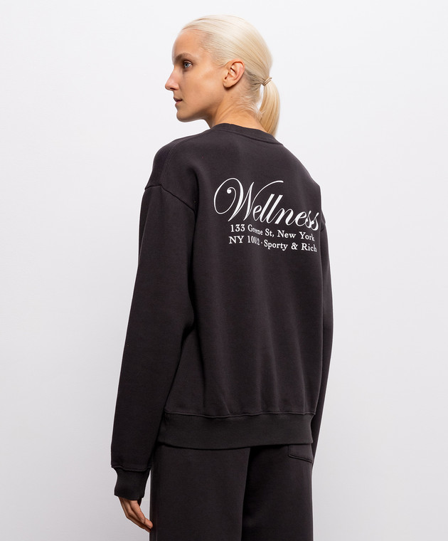 Sporty & Rich Коричневий утеплений світшот Soho ST098711083BR29 зображення 4