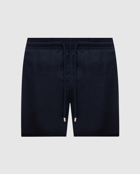 Vilebrequin Синие шорты для плавания с нашивкой MOOC4A00