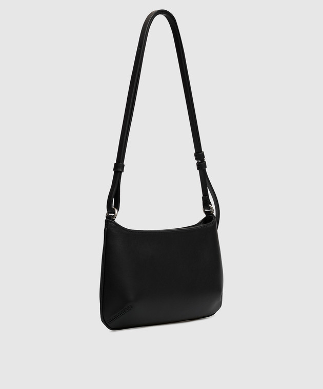 Palm Angels Черная кожаная сумка Giorgina PAWNN001LT001 изображение 3