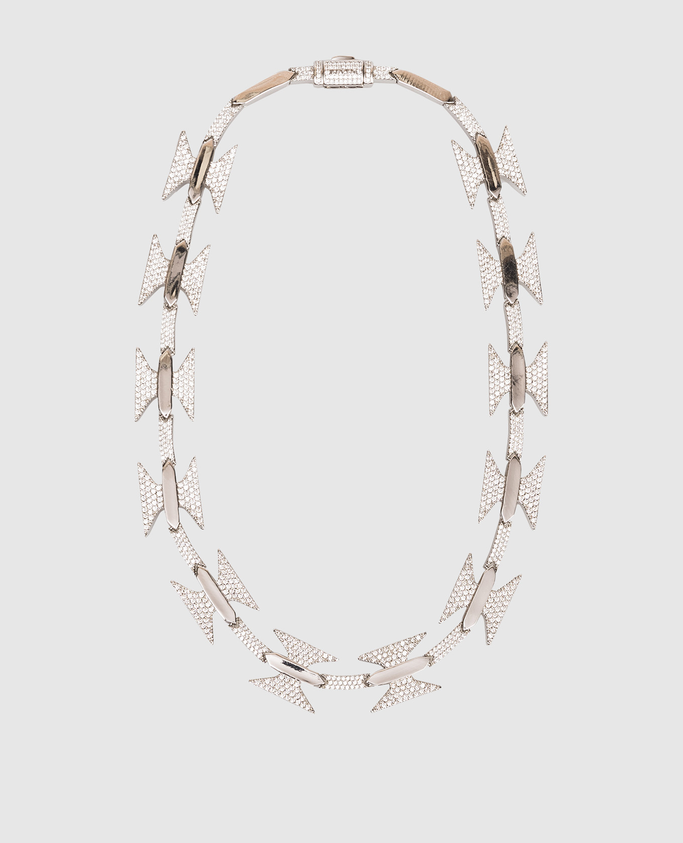 

Серебряное колье Razor Wire, Серебристый, Колье