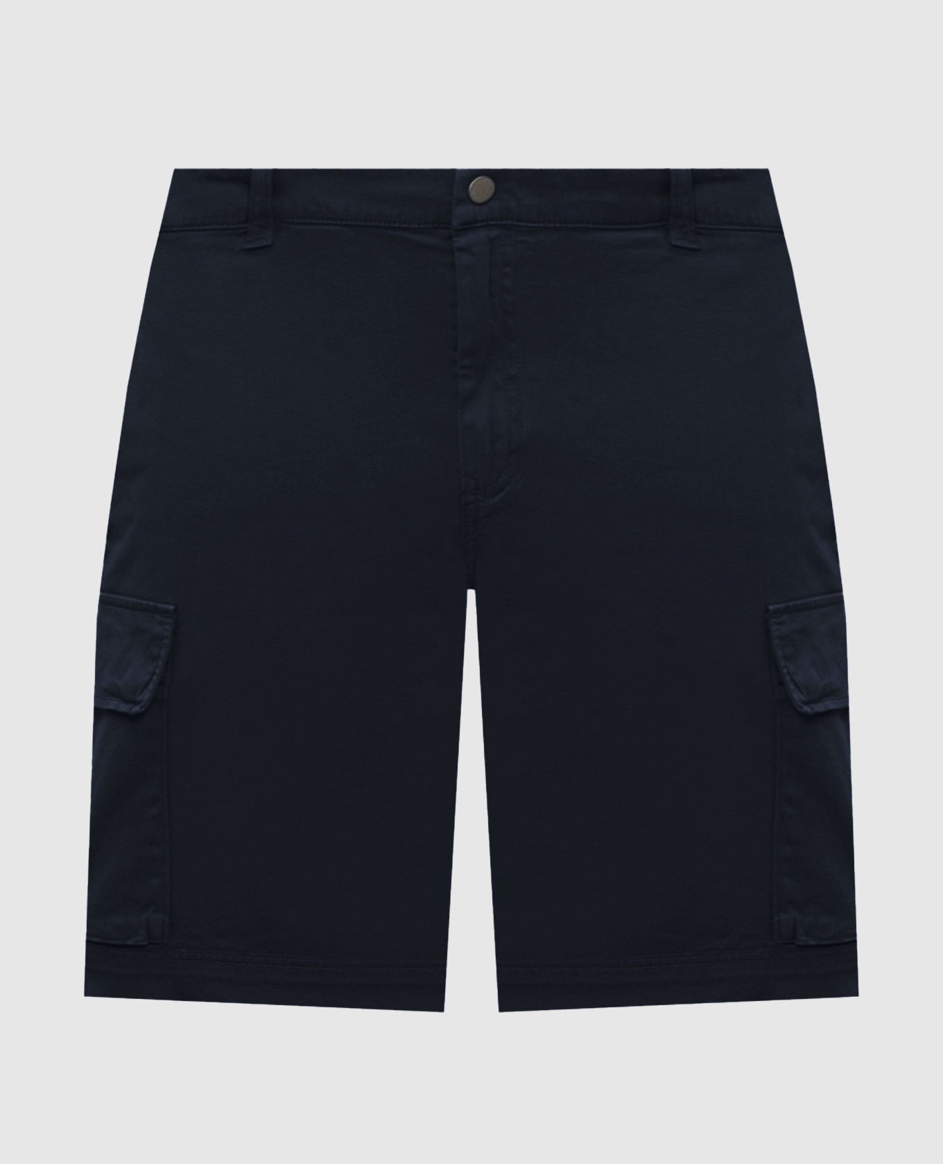 Синие шорты-карго