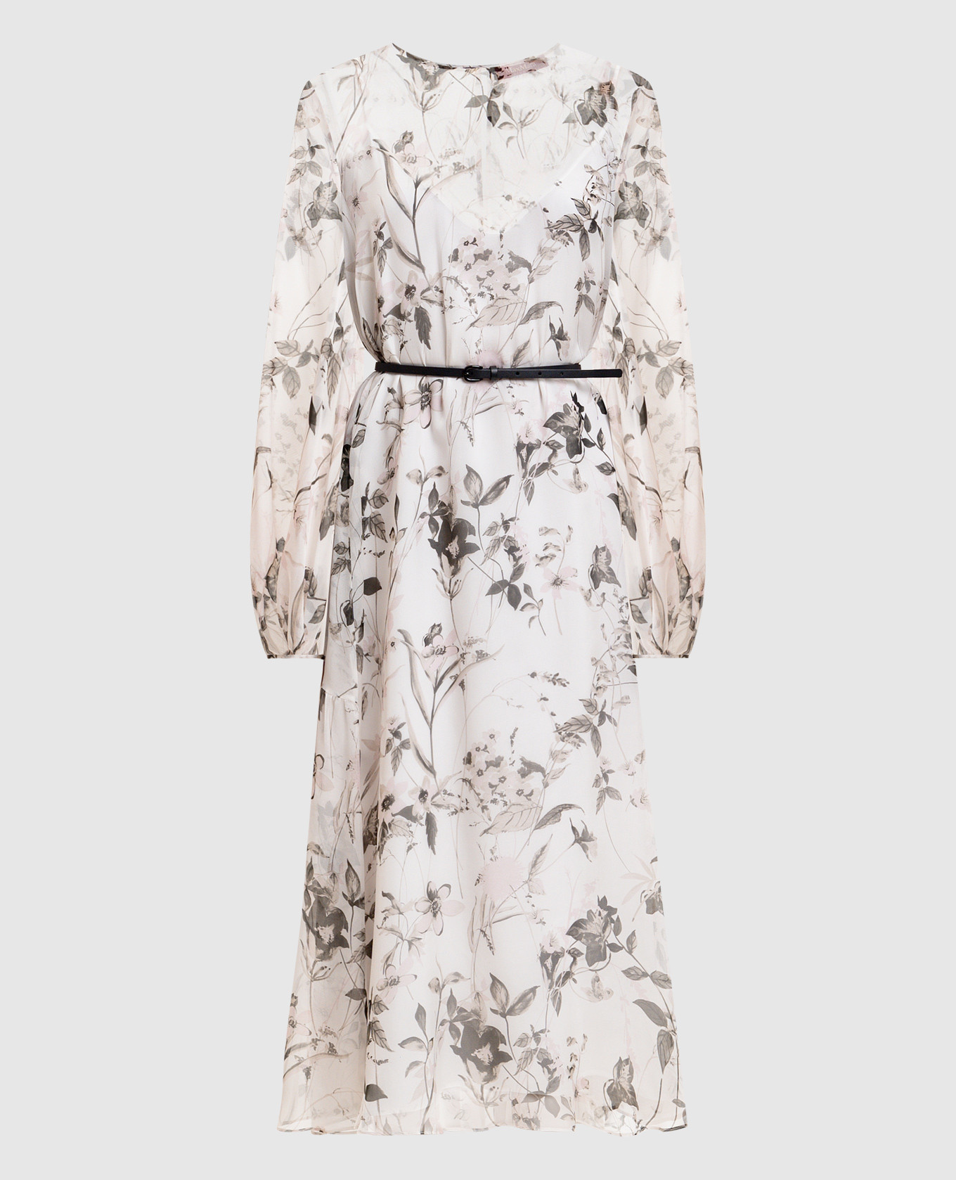 Белое платье CAMPO из шелка