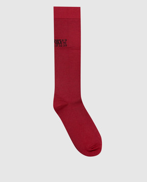 Maison Margiela MM6 Детские красные гольфы M61118MM045