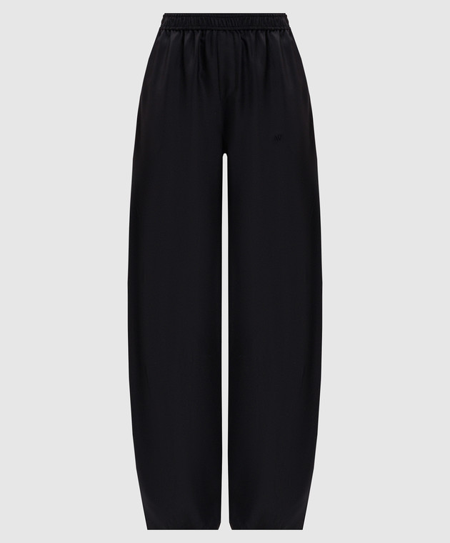 Alexander Wang Черные брюки из шелка 1WC4264053