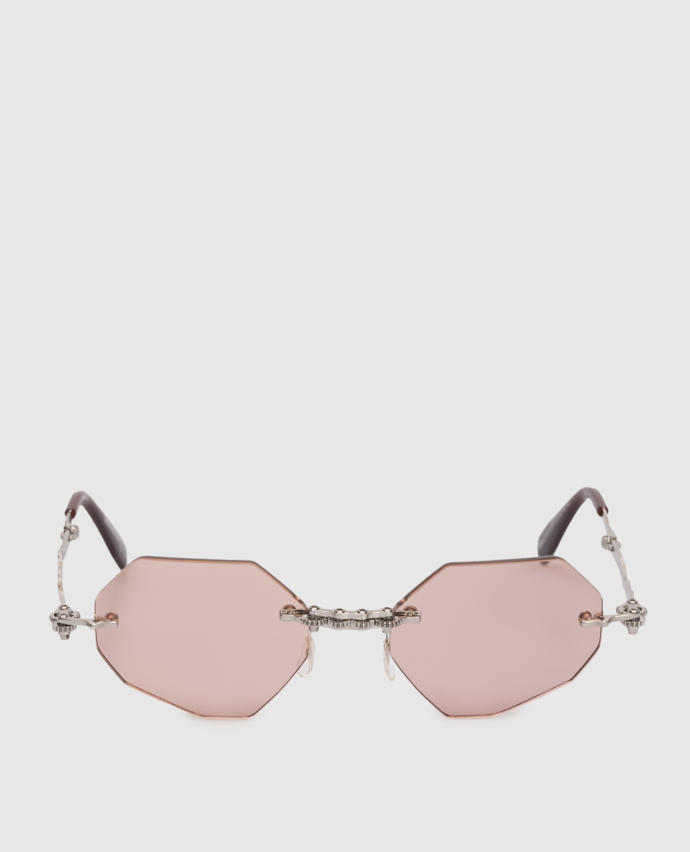 

Серебристые складные солнцезащитные очки H44, Серебристый, Солнцезащитные очки