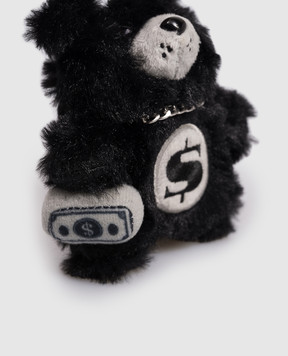 Sprayground Дитячий чорний брелок FURZILLA SHARK (NIGHT) 910K8353NSZ