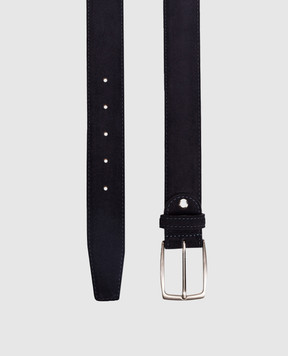 ISAIA Синій замшевий ремінь FB0047PLF04