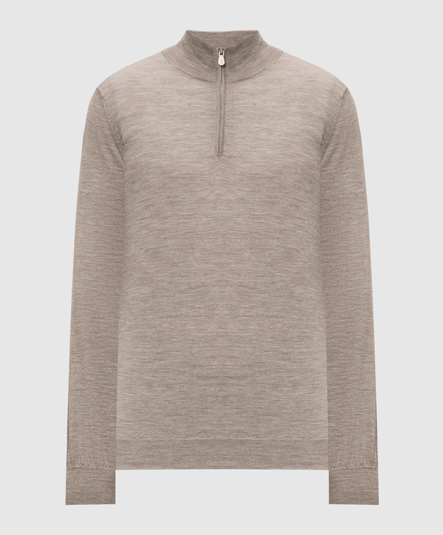 Brunello Cucinelli Серый джемпер M2400124