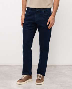 Scissor Scriptor Сині джинси Costantino з монограмою COSTANTINOT153735