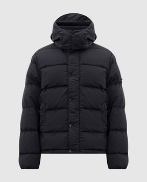 Stone Island Синій пуховик з вовни L2S154100063S0F52