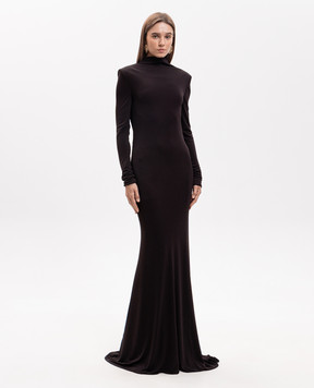 Tom Ford Коричнева сукня максі ABJ906FAX162