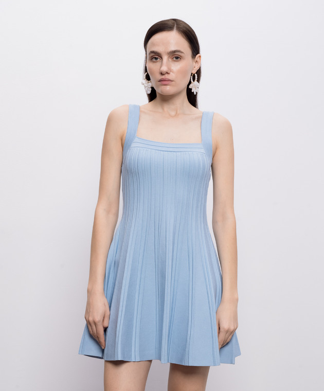Simkhai Голубое платье Indie 2261228K изображение 3