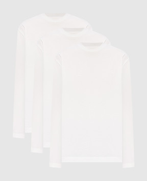 Jil Sander Набор белых лонгсливов J02GC0162J45048