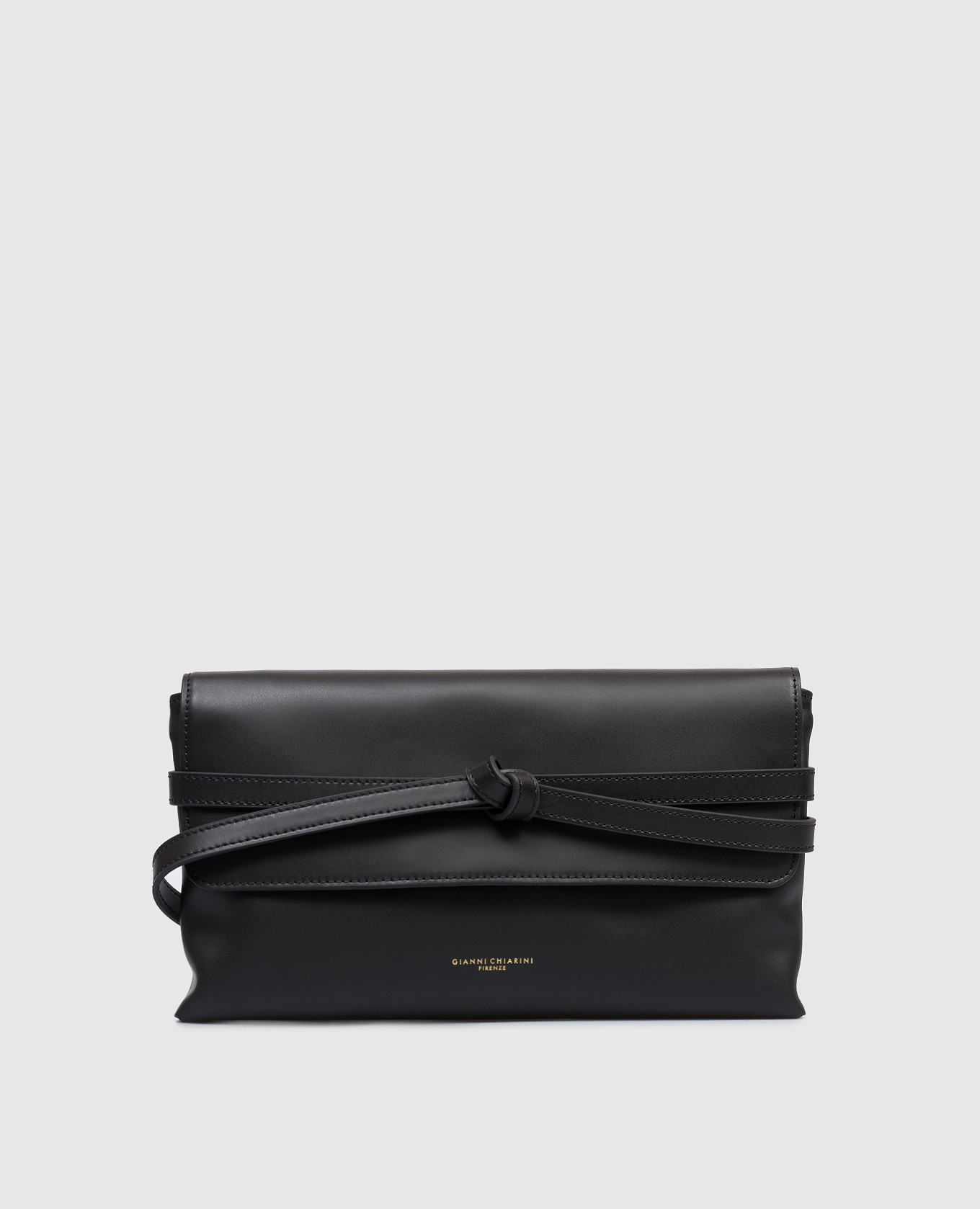 Черная кожаная сумка Belty