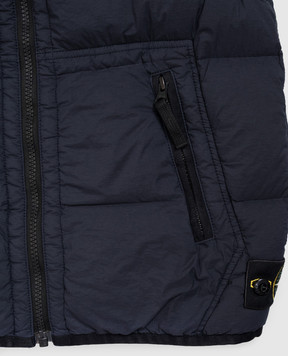 Stone Island Дитячий синій пуховий жилет L2S16G100001S00281012