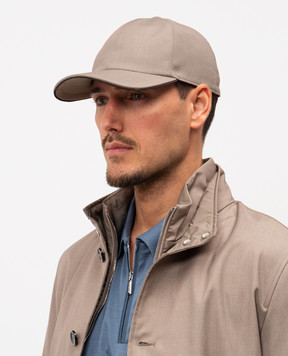 MooRER Бежева кепка ROBINSON ROBINSONPUM