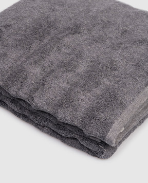 Hamam Сірий махровий рушник для тіла ASH RIBBED ASHRIBBEDBODYTOWEL