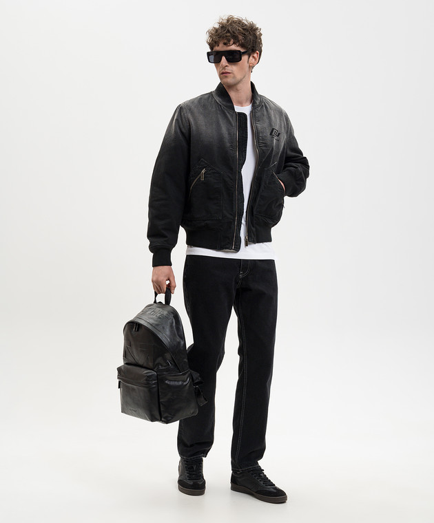 Off-White Белая футболка с вышивкой логотипа 44MAA027S26J009 изображение 2