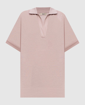 Herno Рожеве поло JPL00113D52056