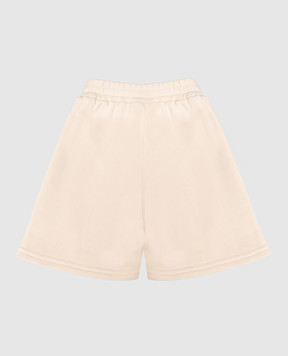 Dolce&Gabbana Дитячі бежеві шорти з принтом L1JQS2G7PNI