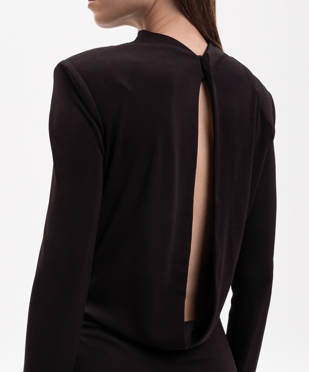 Tom Ford Коричнева сукня максі ABJ906FAX162 зображення 4