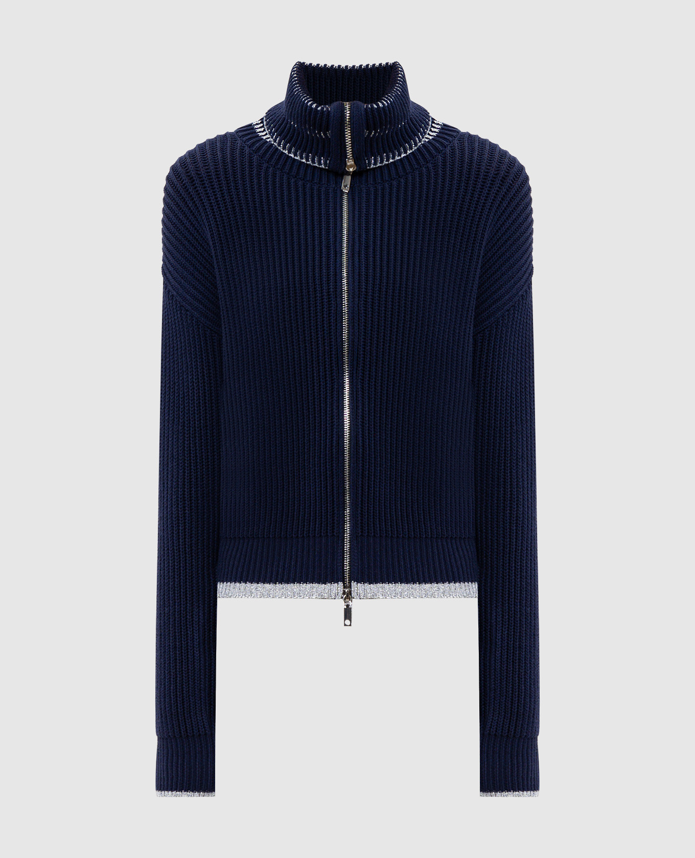 

Синий кардиган QUINOA с люрексом, Кардиганы