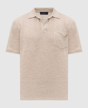 Sease Бежевое поло с конопли TP030TJ267