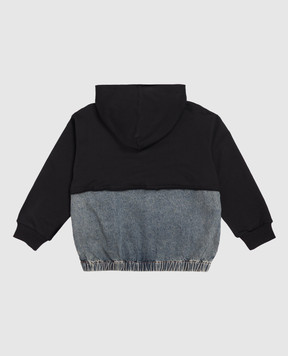 Maison Margiela MM6 Дитяче худі подвійної конструкції M61108MM09G