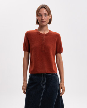 3.1 Phillip Lim Терракотовый топ с шерстью P26270587CWB