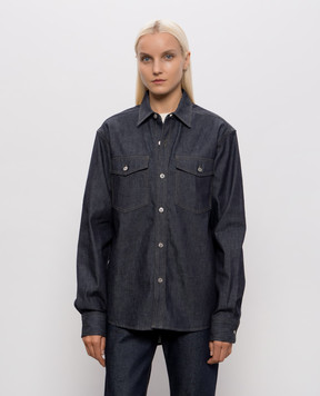 JW Anderson Синяя джинсовая рубашка DS0016PG1932