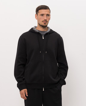 Brunello Cucinelli Спортивная куртка черного цвета MM8319069G