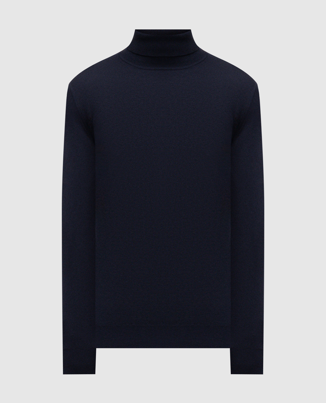 Синий гольф из кашемира