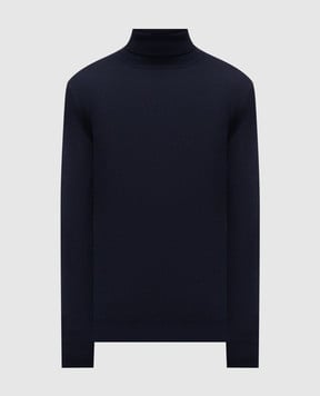 Loro Piana Синій гольф з кашеміру FAF9161