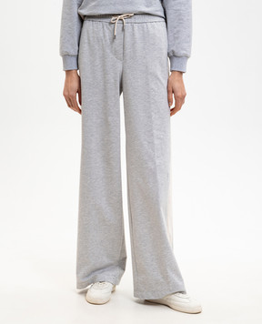 Peserico Серые меланжевые спортивные штаны A04590J02379E