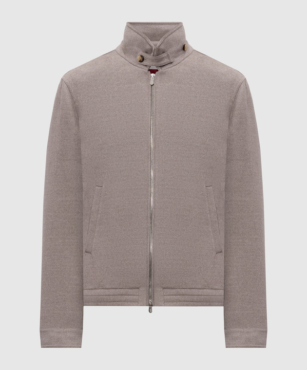 Brunello Cucinelli Сіра куртка з вовни MV4676379
