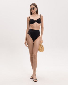 Wolford Черные трусики от купальника с высокой посадкой 4W6237