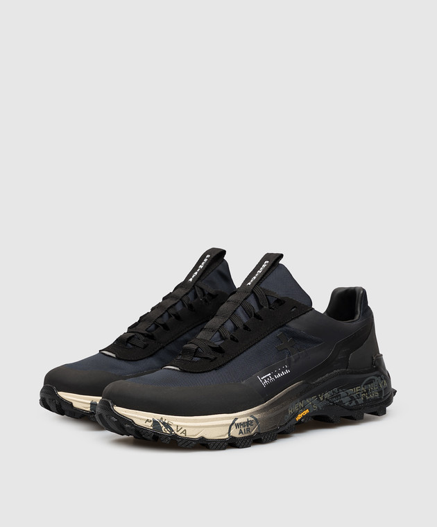 Premiata Синие кроссовки Devin DEVIN526 изображение 2