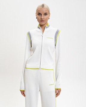 Casablanca Белая спортивная куртка с логотипом WSP26KW124401