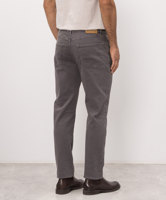 Brunello Cucinelli Сірі джинси M277PX1290 зображення 4