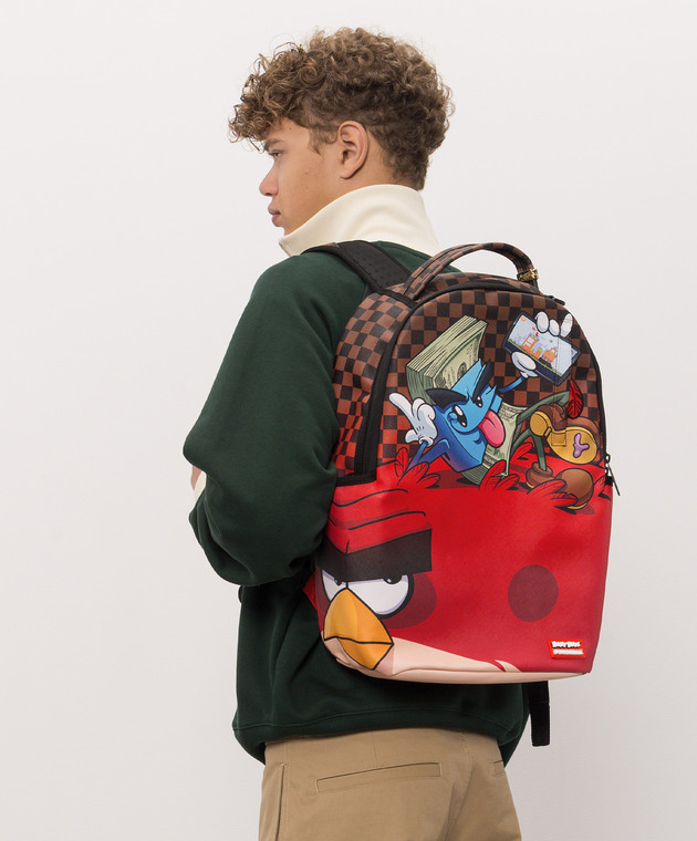 Sprayground Детский рюкзак Angry Birds Money Boys 910B9076NSZ изображение 2