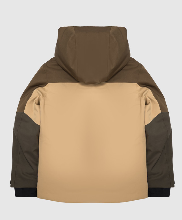 Moncler Grenoble ENFANT Дитяча гірськолижна пухова куртка Montmiral кольору хакі L29571A00010597S5 зображення 2