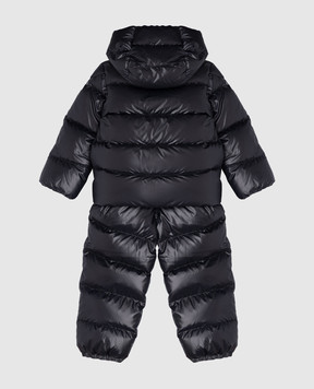 Moncler ENFANT Дитячий синій пуховий комплект Deidre з комбінезона та пуховика L29511F00001597YX