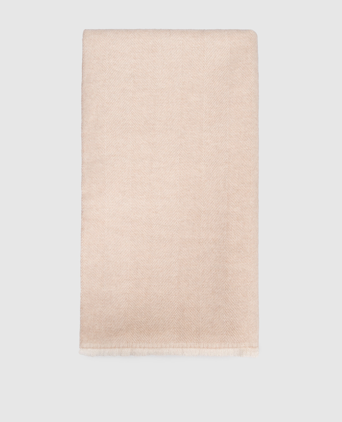 

Бежевый шарф из шерсти в узор, Шарфы