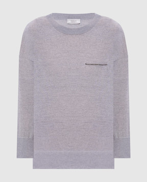 Peserico Сірий джемпер з вовни A99060F18K09169