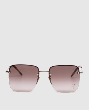 Saint Laurent Солнцезащитные очки 312М с эффектом градиента 652363Y9902