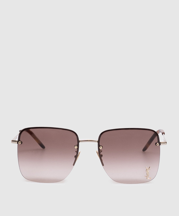 Saint Laurent Солнцезащитные очки 312М с эффектом градиента 652363Y9902